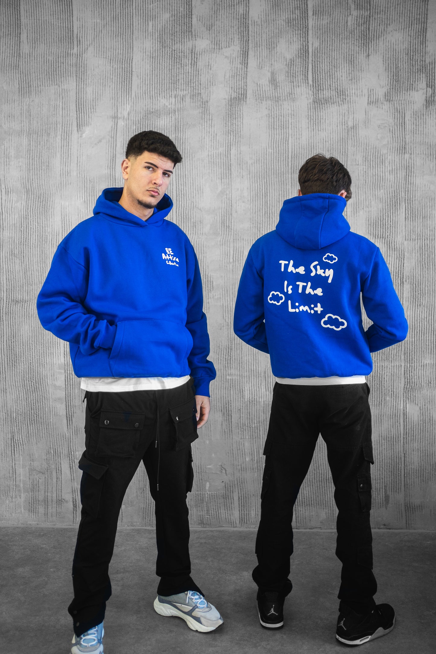 ROYAL BLUE OVERSIZED HOODIE