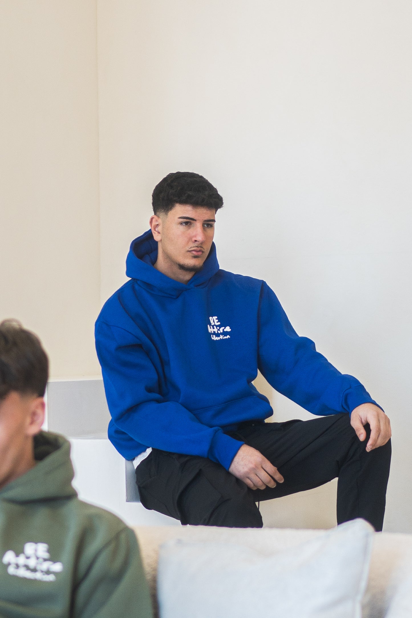 ROYAL BLUE OVERSIZED HOODIE
