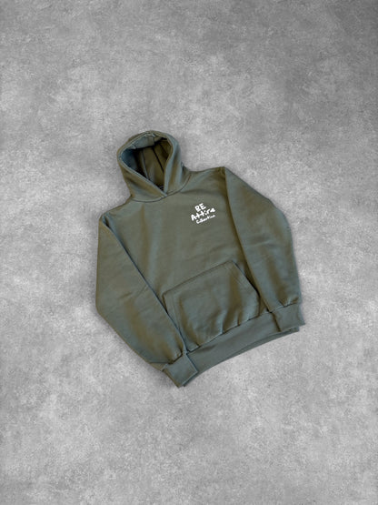 MILITARY GREEN OVERSIZED HOODIE